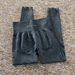 NVGTN Black Speckled Contour Seamless Leggings